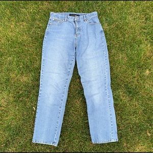 High rise straight leg Calvin Klein jeans